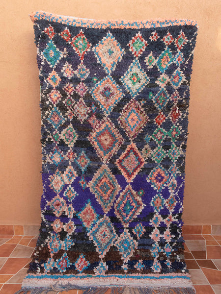 Moroccan vintage rug - Boucheroite 36