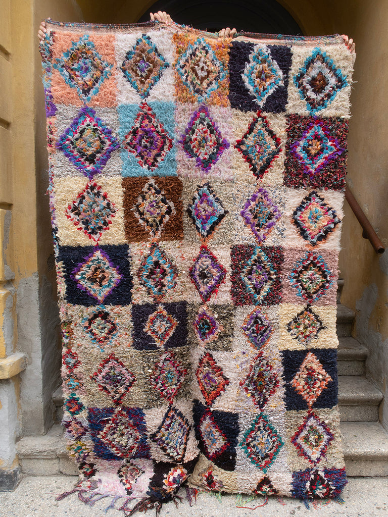 Moroccan vintage blanket - Boucheroite 146