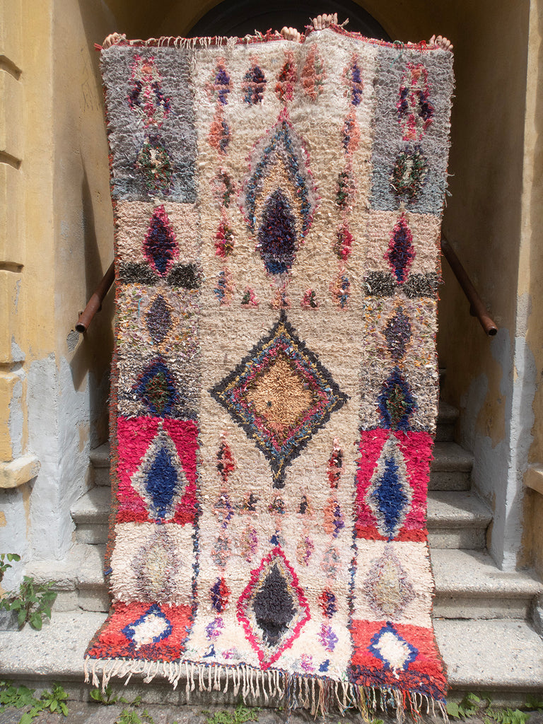 Moroccan vintage rug - Boucheroite 122