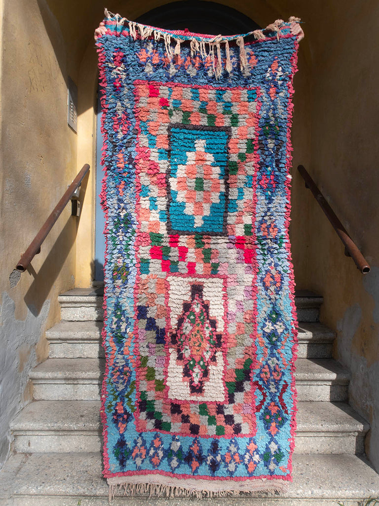 Marokkansk vintage tæppe - Boucheroite 151