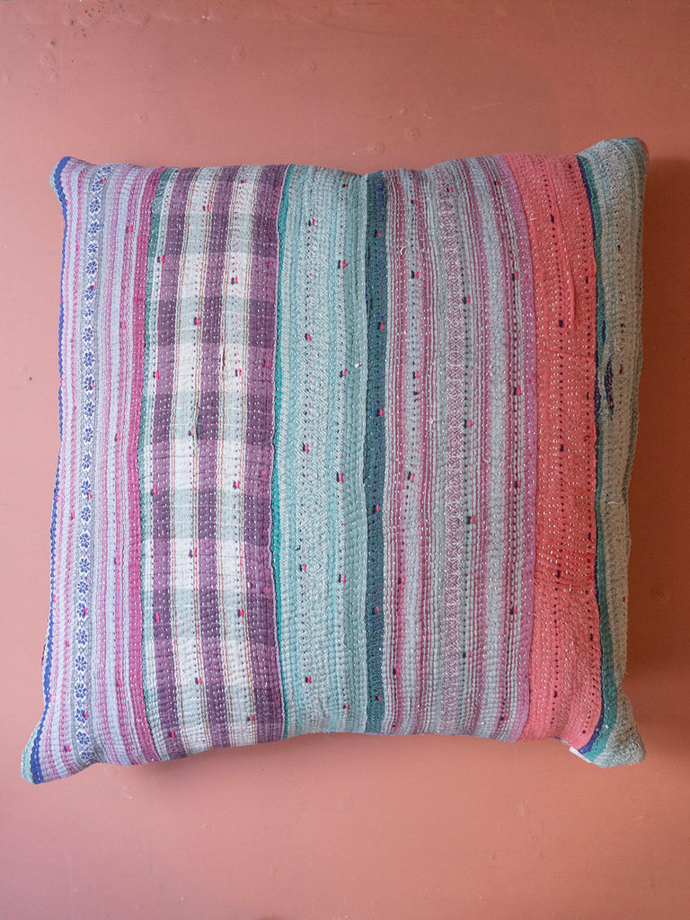 Indisk kantha pude L - 287