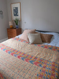 Indisk kantha sengetæppe - 312