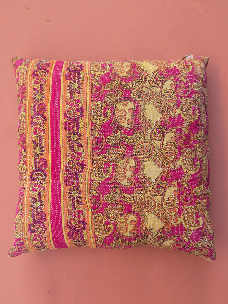 Indisk kantha pude L - 318