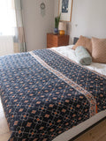 Indisk kantha sengetæppe - 319