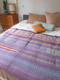 Indisk kantha sengetæppe - 321