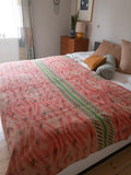 Indisk kantha sengetæppe - 328