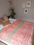 Indisk kantha sengetæppe - 328