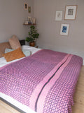Indisk kantha sengetæppe - 328