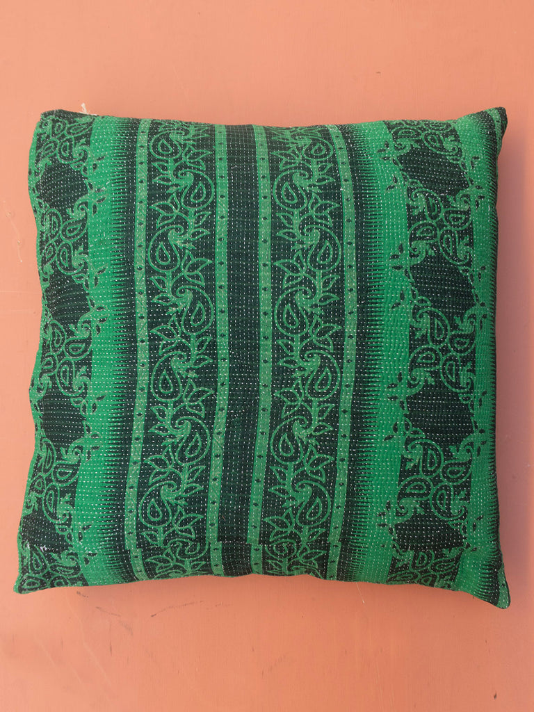 Indisk kantha pude L - 336