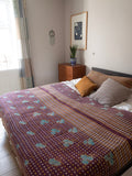 Indisk kantha sengetæppe - 33