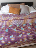 Indisk kantha sengetæppe - 33