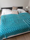 Indisk kantha sengetæppe - 350