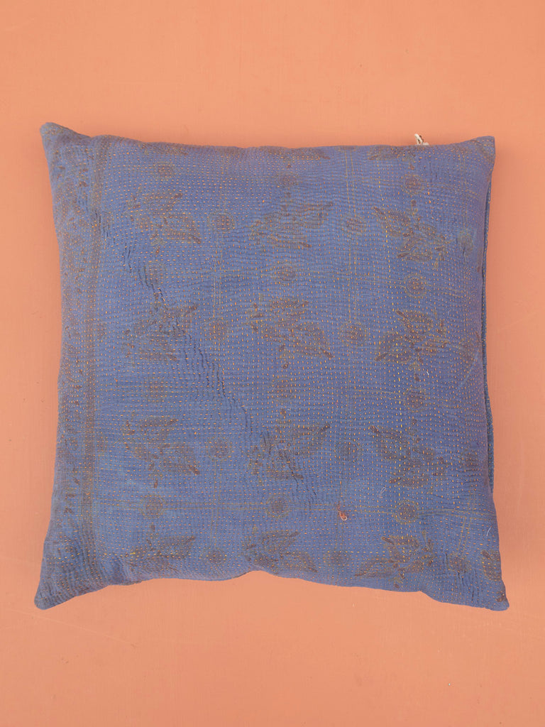 Indian kantha cushion M - 358