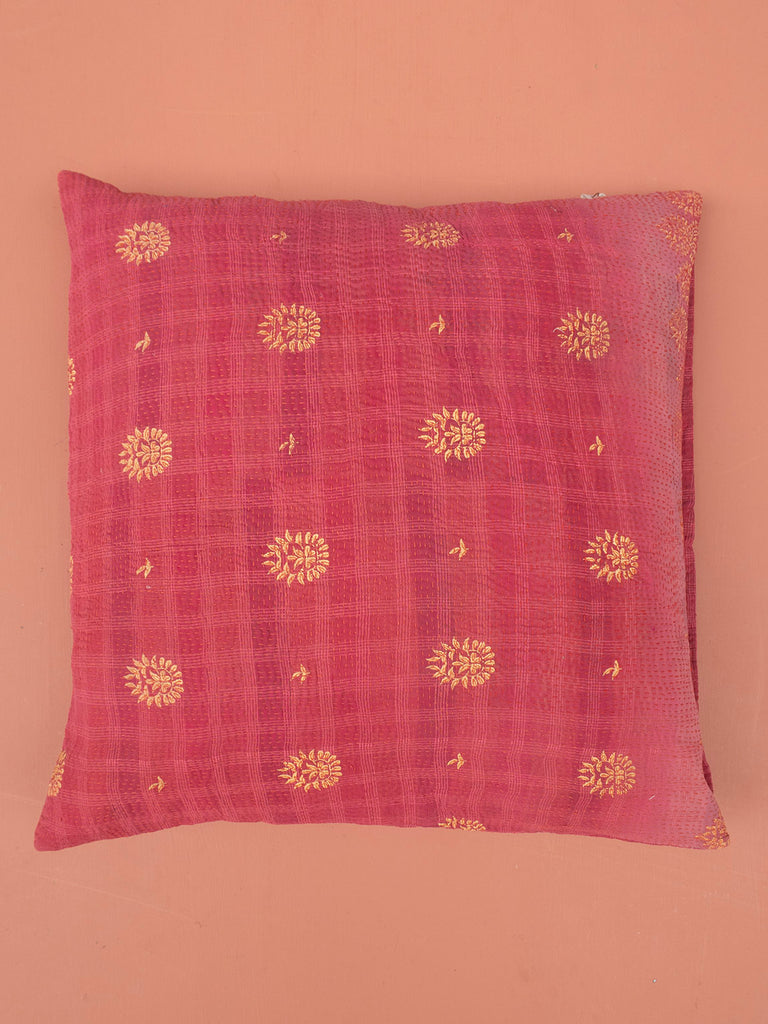 Indian kantha cushion M - 359