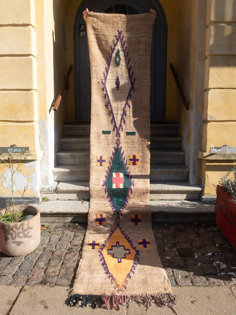 Moroccan vintage blanket - Boujaad 384