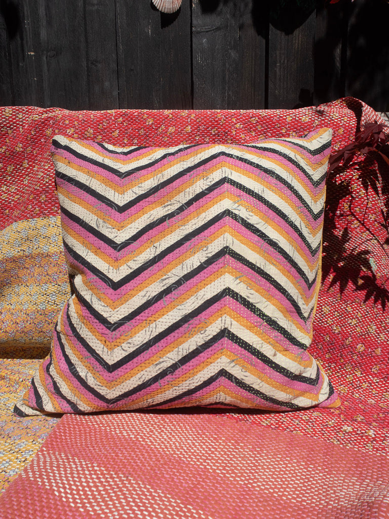 Indian Kantha Pillow M - 306