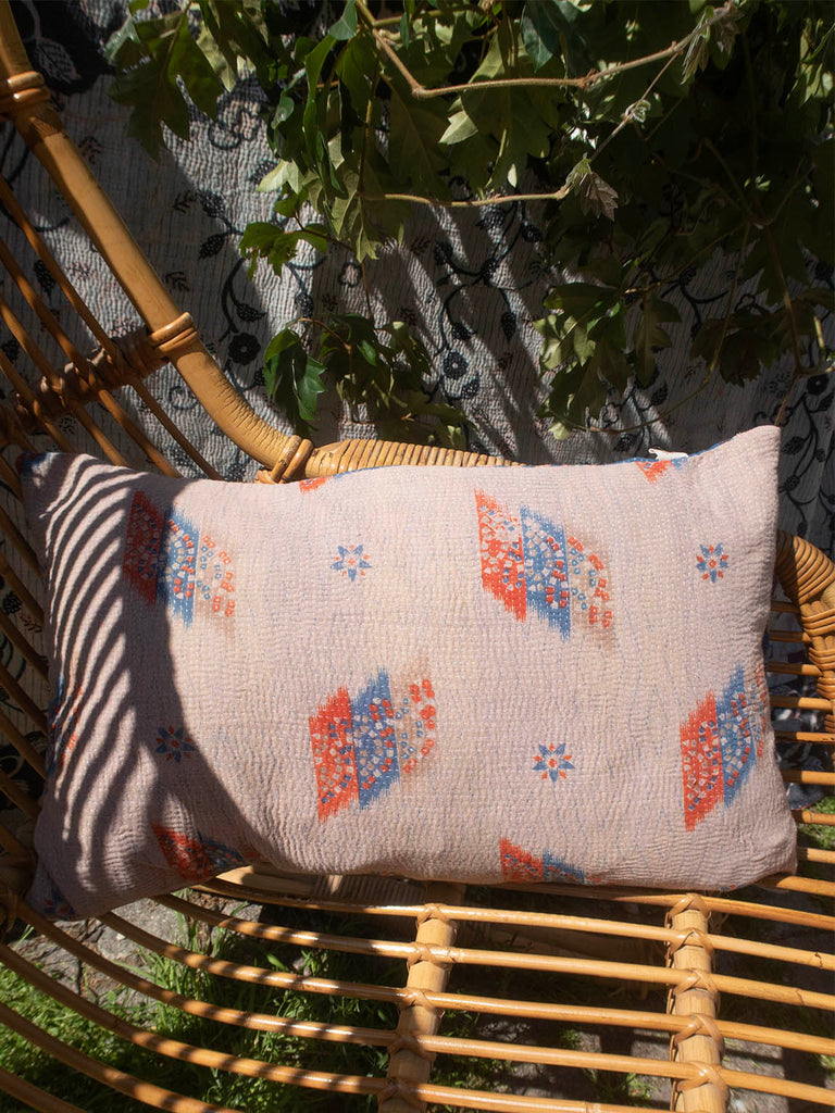 Indian kantha cushion S - 399