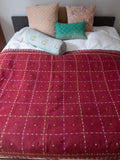 Indisk kantha sengetæppe - 408