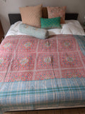 Indisk kantha sengetæppe - 410