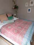 Indisk kantha sengetæppe - 410