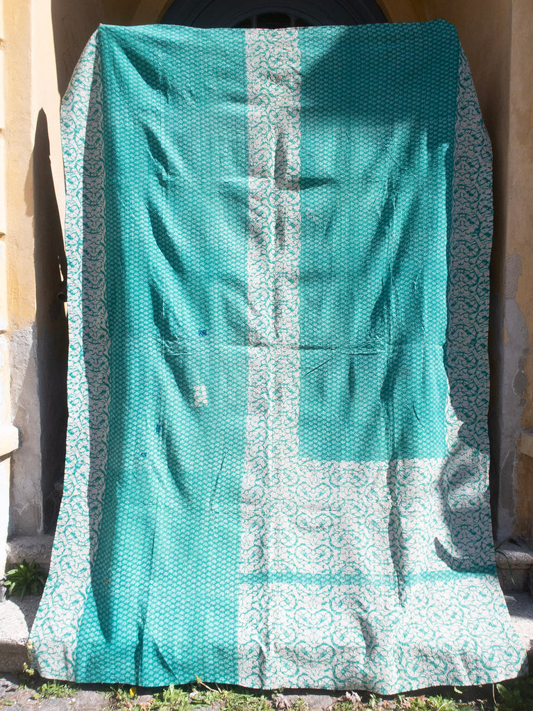 Indisk kantha sengetæppe - 413