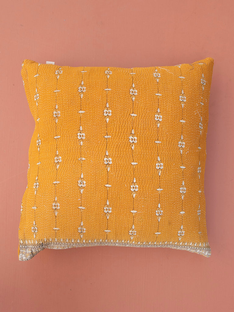Indisk kantha pude M - 413