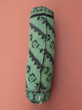 Indian Kantha Pillow Cylinder - 235 Green
