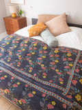 Indian Kantha Bedspread - 409
