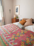 Indian Kantha Bedspread - 409