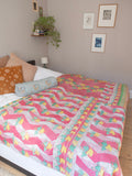 Indian Kantha Bedspread - 409