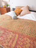 Indian Kantha Bedspread - 409