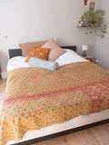 Indian Kantha Bedspread - 409