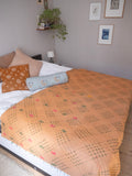 Indian Kantha Bedspread - 409
