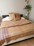 Indian Kantha Bedspread - 410