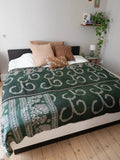 Indian Kantha Bedspread - 410