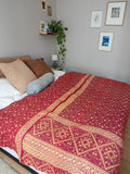 Indian Kantha Bedspread - 410