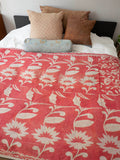 Indian Kantha Bedspread - 410