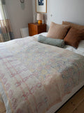 Indian Kantha Bedspread - 410