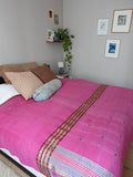 Indian Kantha Bedspread - 410