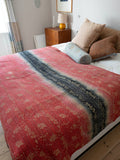 Indian Kantha Bedspread - 410
