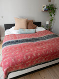 Indian Kantha Bedspread - 410