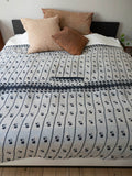 Indian Kantha Bedspread - 410