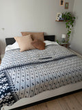 Indian Kantha Bedspread - 410