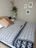 Indian Kantha Bedspread - 410