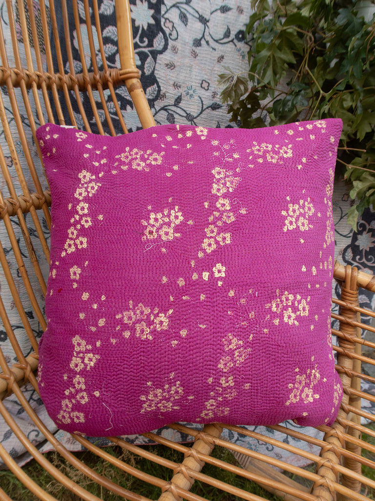 Indisk kantha pude M - 447