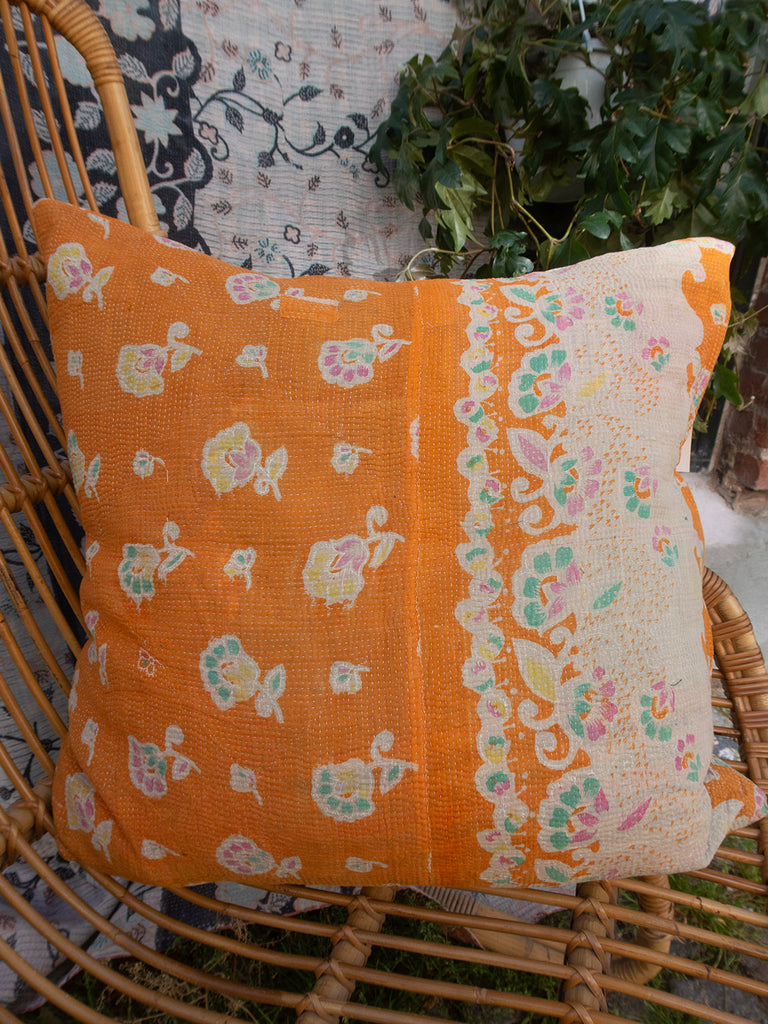 Indisk kantha pude L - 459