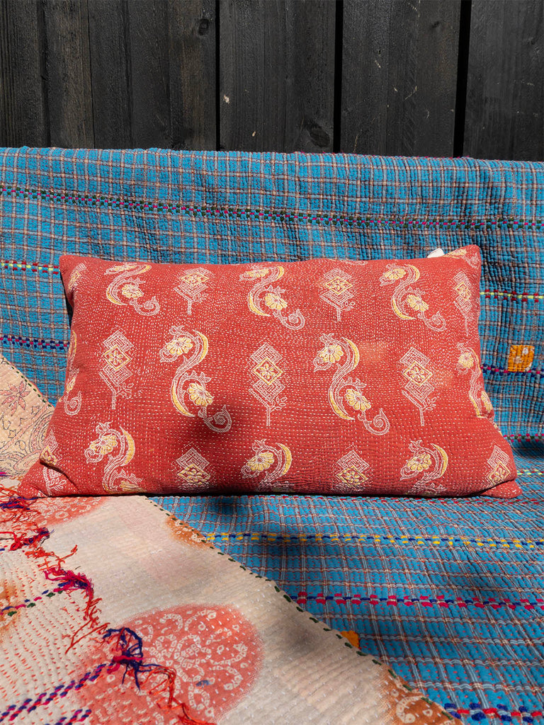Indisk kantha pude S - 489