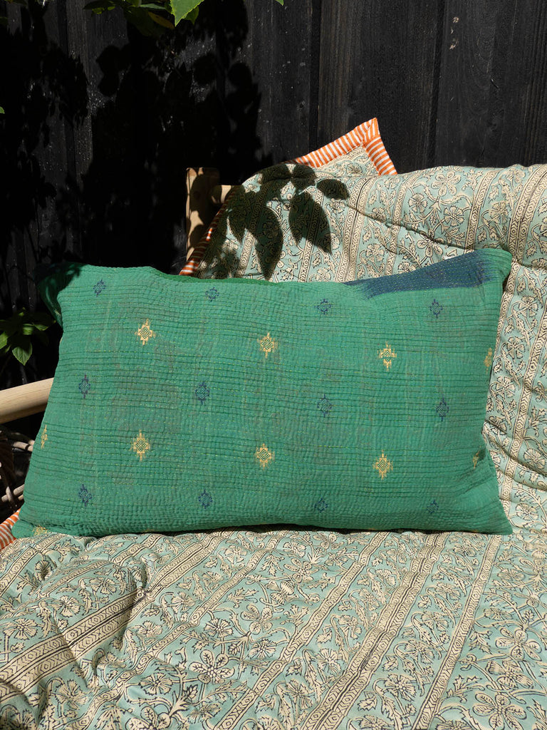 Indisk kantha pude S - 492