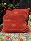 Indisk kantha pude L - 496