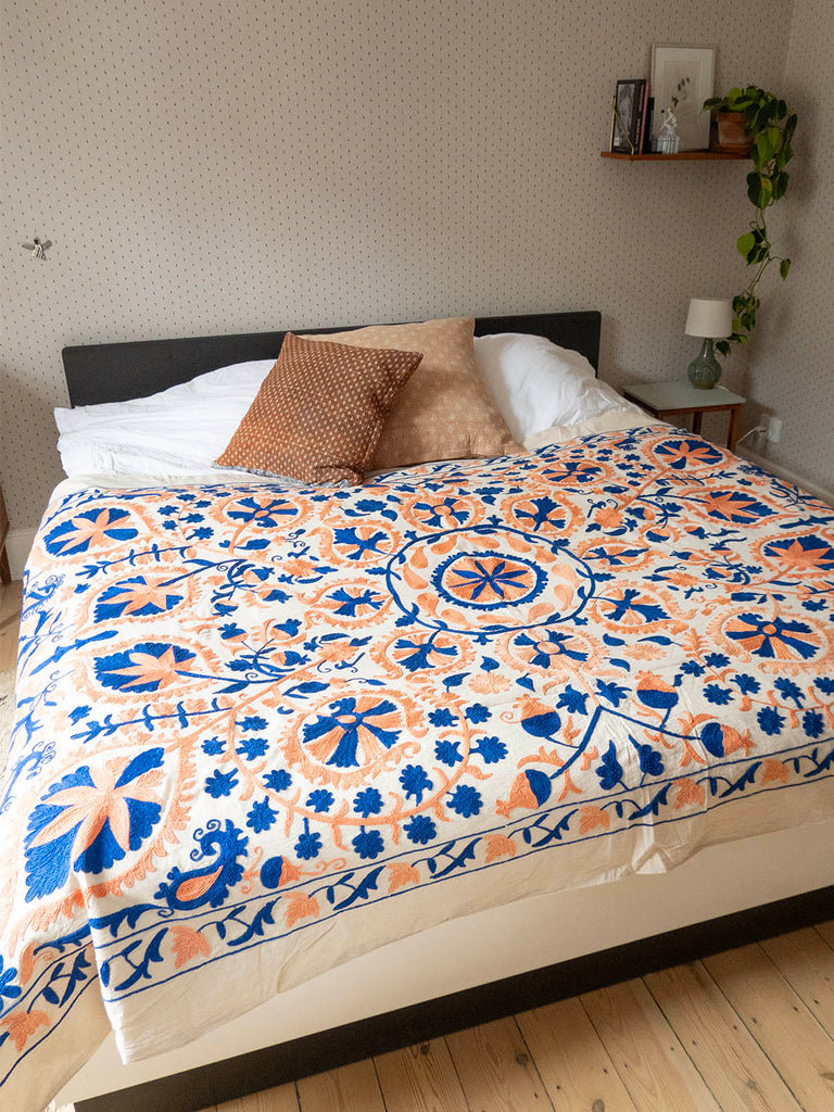 Indisk suzani sengetæppe 50